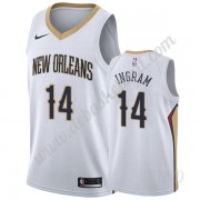 Basketball Trikot Kinder New Orleans Pelicans 2019-20 Brandon Ingram 14# Weiß Association Edition Sw..